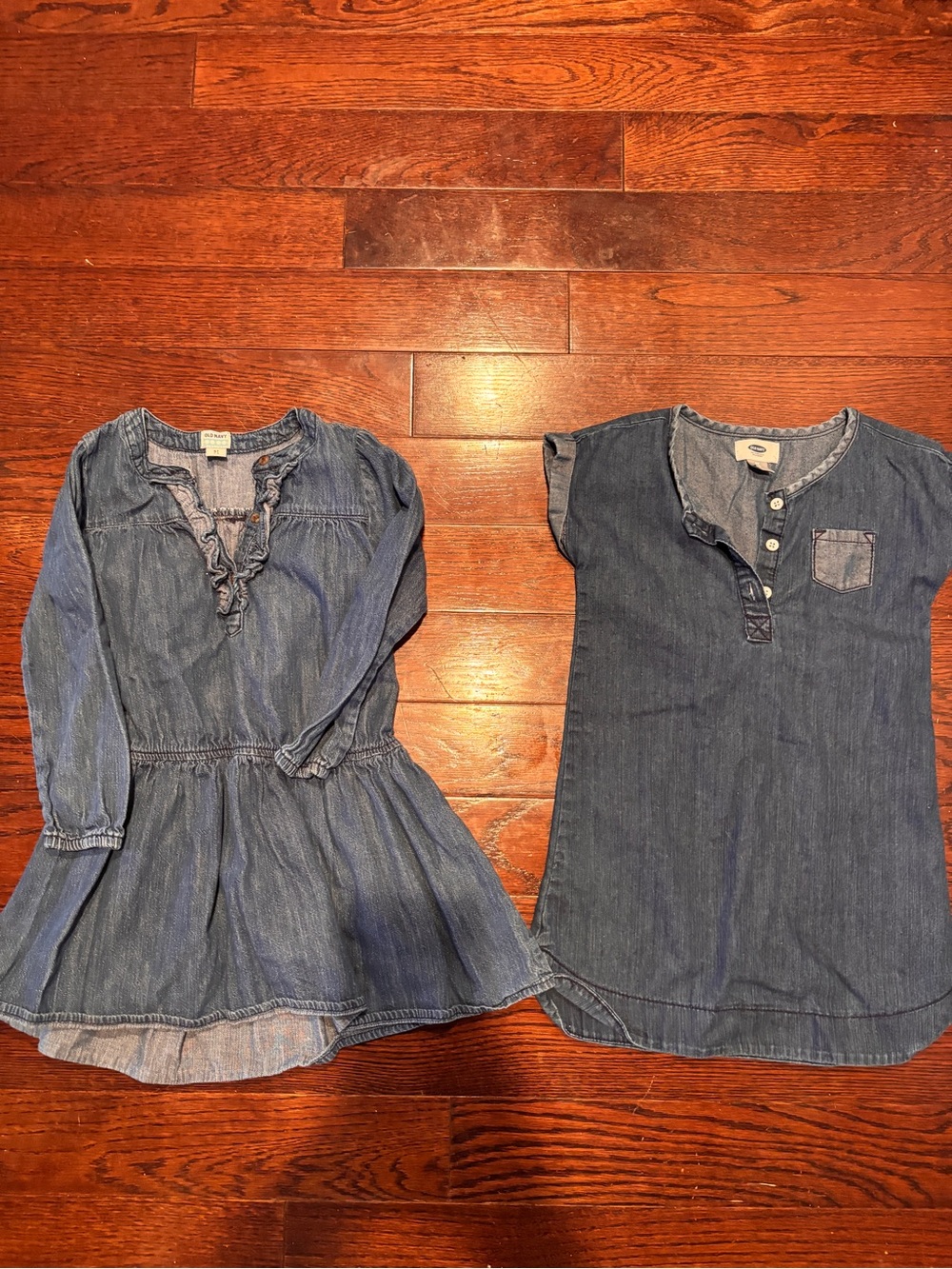 Old Navy Blue Chambray Girls' Dress